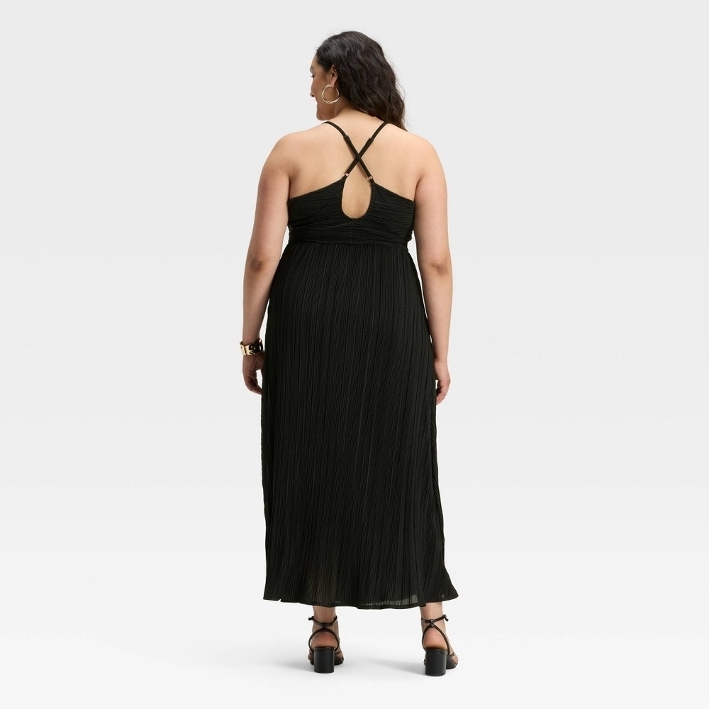 a new day Black Strappy Maxi Dress